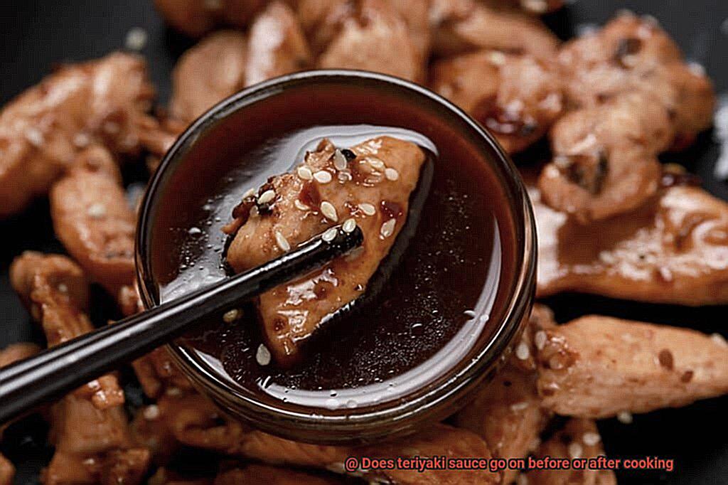 Does teriyaki sauce go on before or after cooking-2