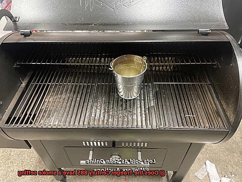 Does the Traeger Century 885 have a smoke setting-3