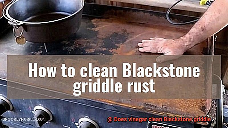 Does vinegar clean Blackstone griddle-2