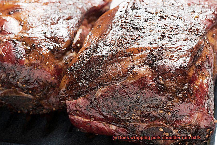 Does wrapping pork shoulder ruin bark-4