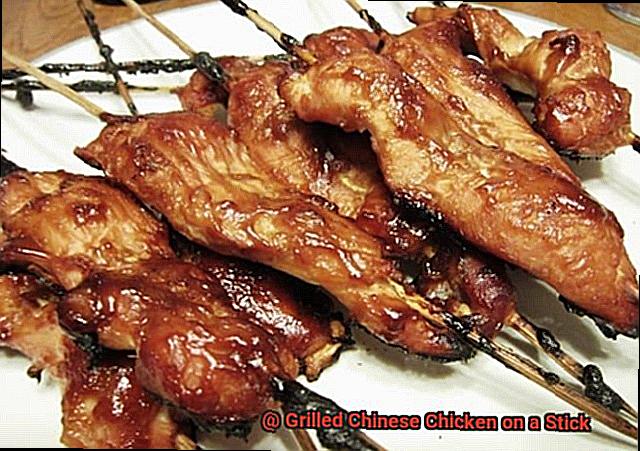 Grilled Chinese Chicken on a Stick-4