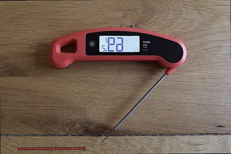 How accurate is javelin thermometer? Pastime Bar And Grill
