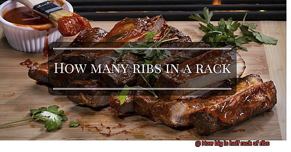 How big is half rack of ribs-4