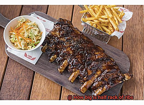 How big is half rack of ribs-2