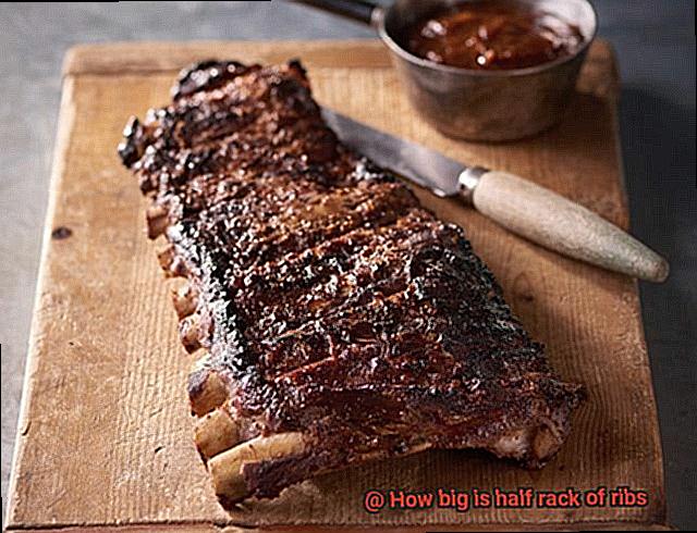 How big is half rack of ribs-3