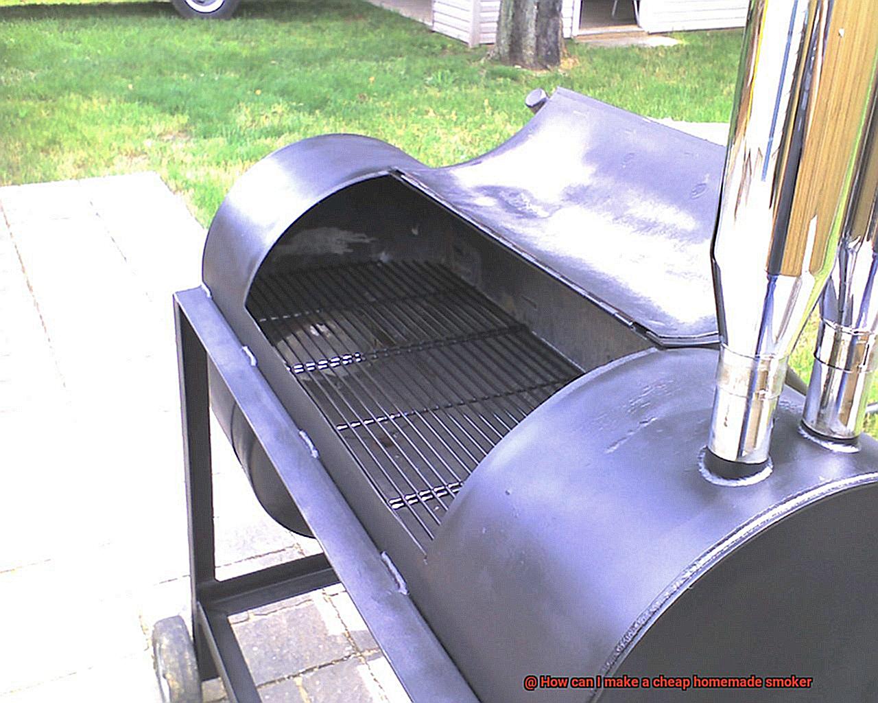 How can I make a cheap homemade smoker-2