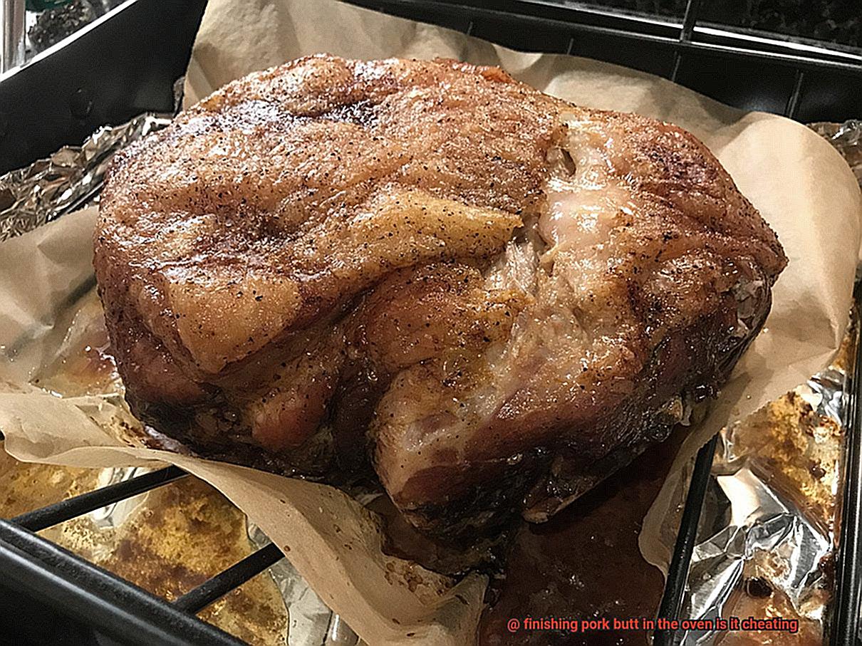 finishing pork butt in the oven is it cheating-2