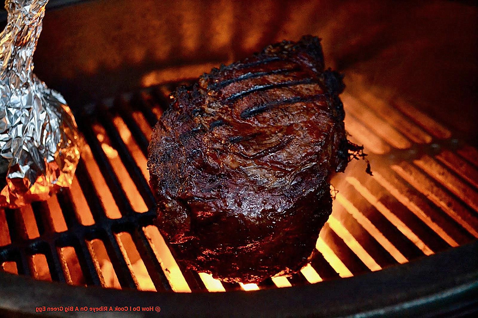 How Do I Cook A Ribeye On A Big Green Egg-3
