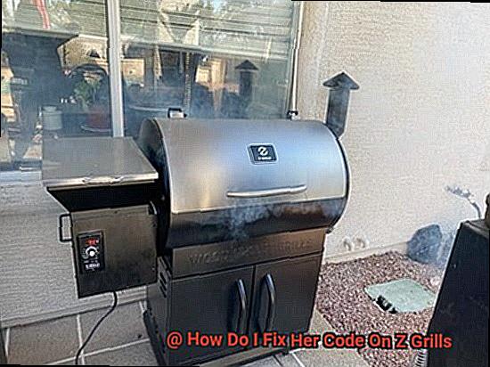 How Do I Fix Her Code On Z Grills-4