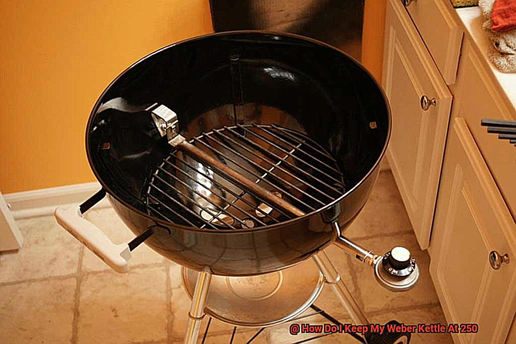 How Do I Keep My Weber Kettle At 250-2