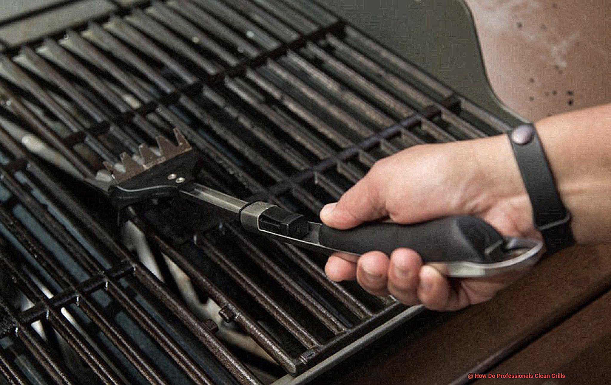 How Do Professionals Clean Grills-2